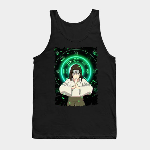 NEJI HYUGA ANIME MERCHANDISE Tank Top by julii.draws